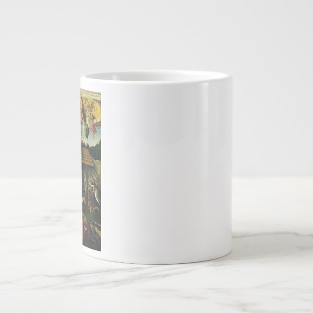 Mystic Nativity by Sandro Botticelli  Giant Coffee Mug (Front)