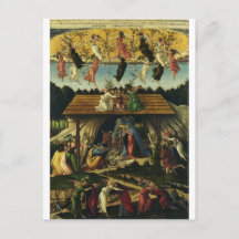 Mystic Nativity by Sandro Botticelli 