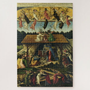 Mystic Nativity by Sandro Botticelli  Jigsaw Puzzle