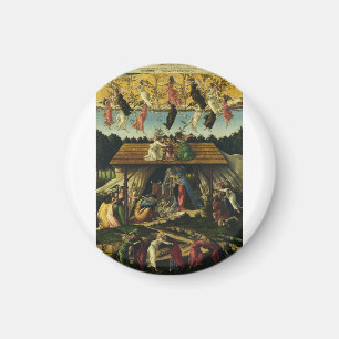 Mystic Nativity by Sandro Botticelli  Magnet