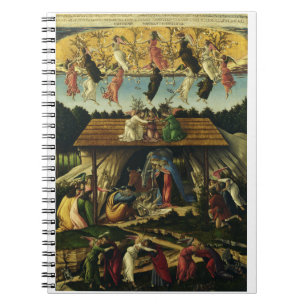 Mystic Nativity by Sandro Botticelli  Notebook