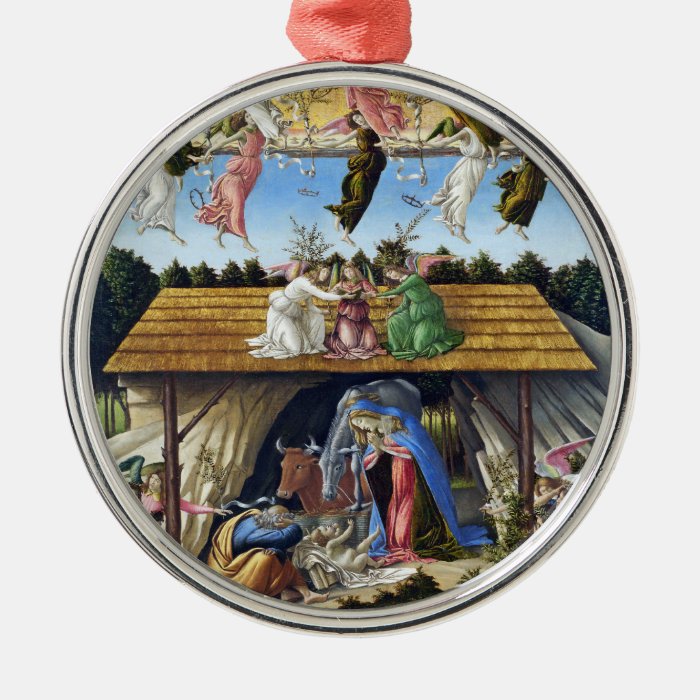 Mystic Nativity by Sandro Botticelli Ornament