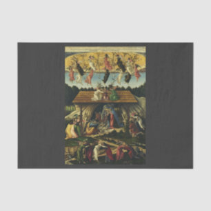 Mystic Nativity by Sandro Botticelli  Tissue Paper