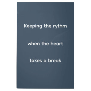 Mystic Navy Typography Perfusionist Art