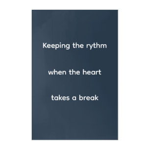 Mystic Navy Typography Perfusionist Art