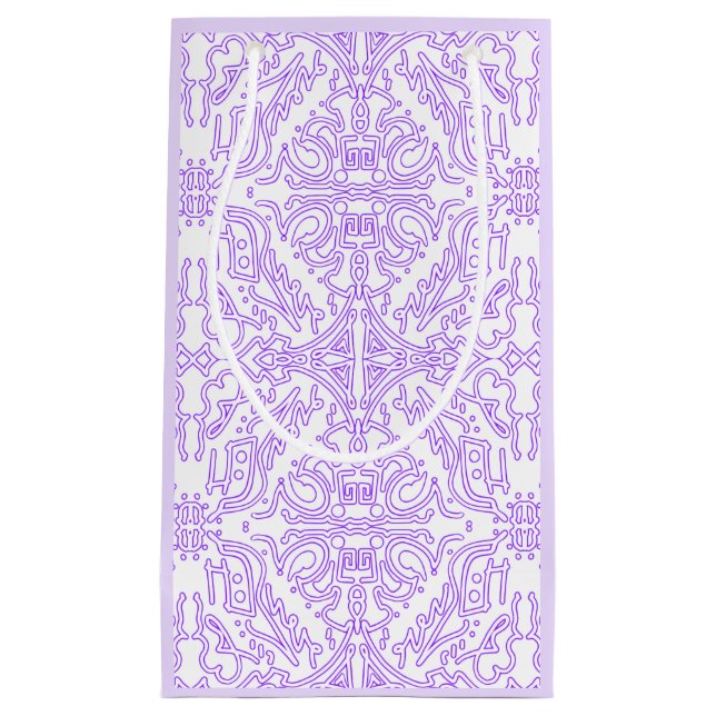 Mystic Nebula Lilac Small Gift Bag (Front)