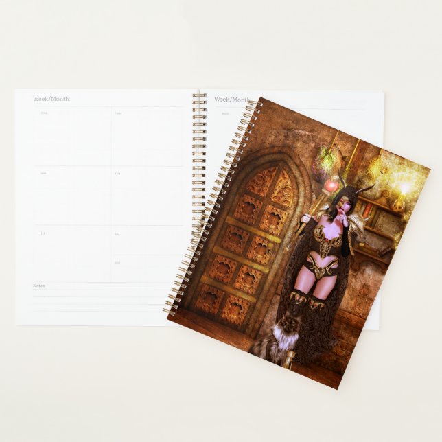 Mystic of the Velvet Shadows Planner (Display)
