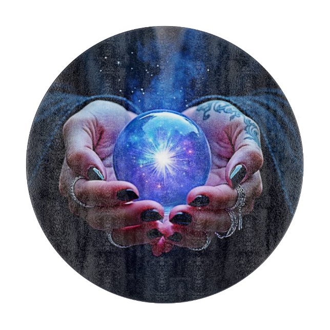 Mystic Orb of Destiny Cutting Board