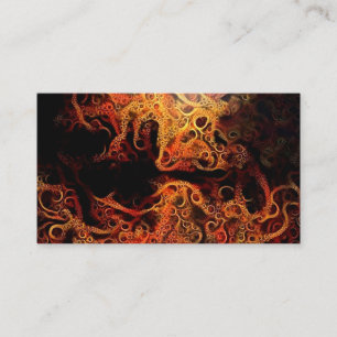 Mystic pattern business card