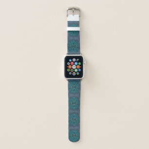 Mystic Peacock Feathers  Apple Watch Band