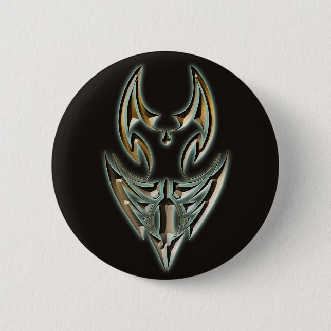 Mystic Pinback Button (Front)