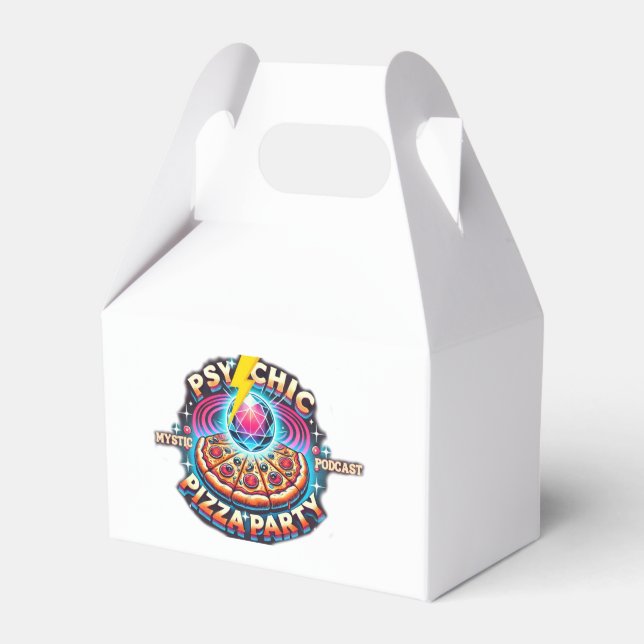 Mystic Podcast Favor box (Front Side)