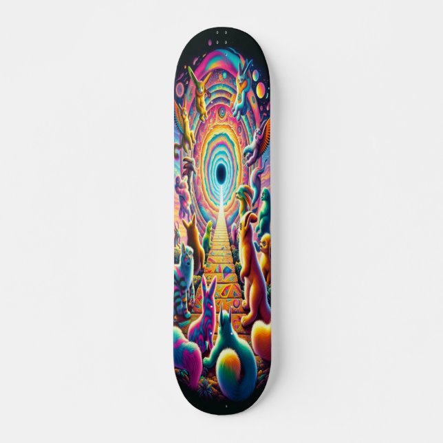 Mystic Portal Gathering Skateboard (Front)