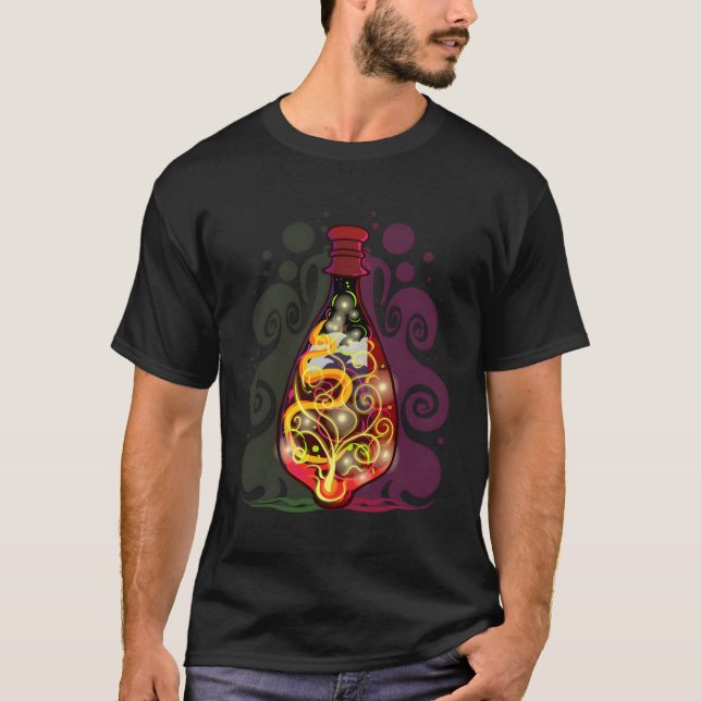Mystic Potion Vial T-Shirt (Front)