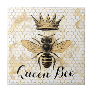 Mystic Queen Bee Ceramic Tile