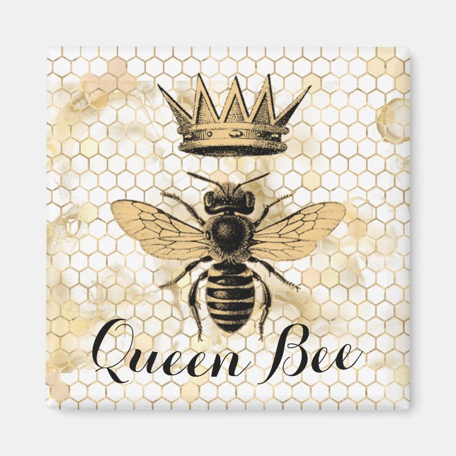 Mystic Queen Bee Magnet (Front)