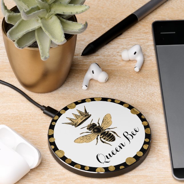 Mystic Queen Bee  Wireless Charger (Desk 2)