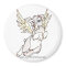 Mystic Reflections Flying Dog Magnet