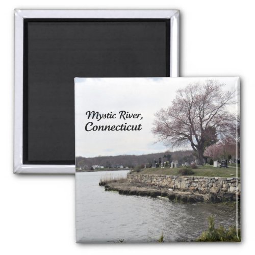 Mystic River Connecticut Magnet