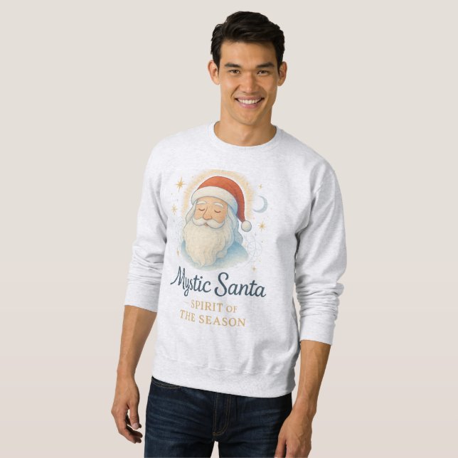 Mystic Santa Sweatshirt | Spirit of the Season (Front Full)