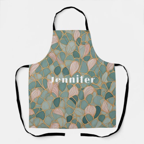 Mystic Scales Pastel Fantasy  Apron