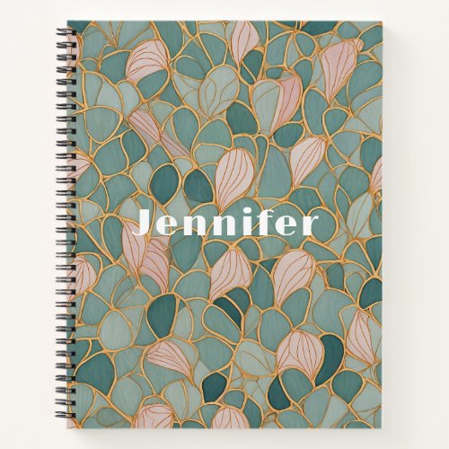 Mystic Scales Pastel Fantasy  Notebook