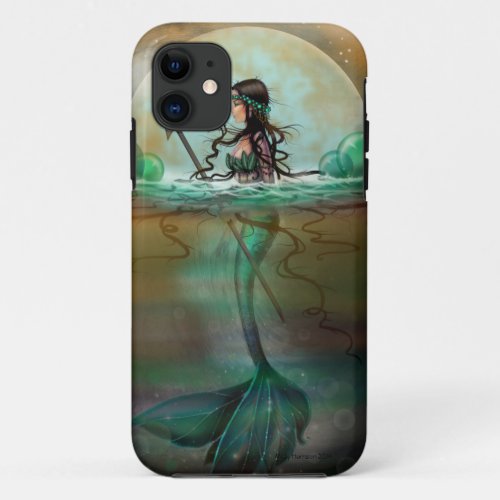 Mystic Sea Mermaid Fantasy Art by Molly Harrison iPhone 11 Case