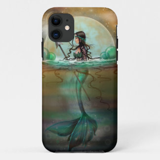 Mystic Sea Mermaid Fantasy Art iPhone 11 Case