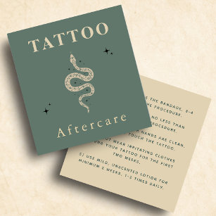 18 Inspiring Tattoo Business Card Designs  Bashooka
