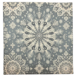 Mystic Snow Cotton Napkins (set of 4)