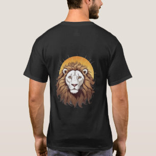Mystic Solar Lion Halo Graphic T-Shirt