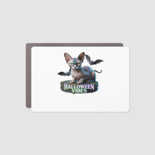 Mystic Sphynx Cat Halloween Aura Classic T-Shirt Car Magnet