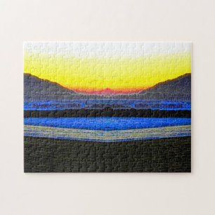 Mystic Sunset Double Vision  Jigsaw Puzzle