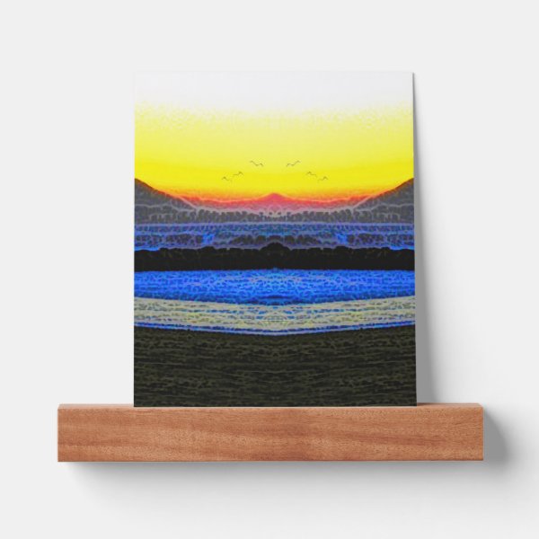 Mystic Sunset Double Vision Picture Ledge