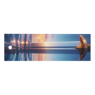 Mystic Sunset Sword Wall Art Ruler