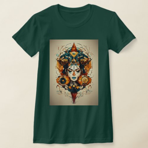 Mystic Symbolism Abstract Iconography T_Shirt