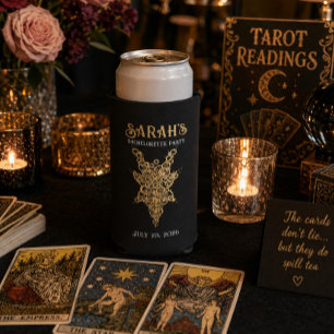 Mystic Tarot Bachelorette Seltzer Can Cooler