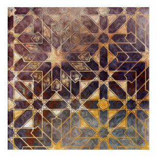 Mystic Tiles I Acrylic Print