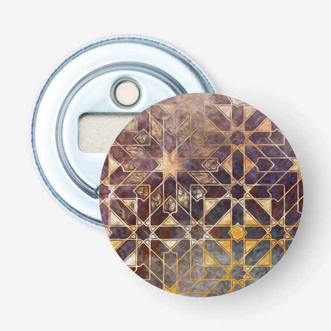 Mystic Tiles I Bottle Opener (Front)