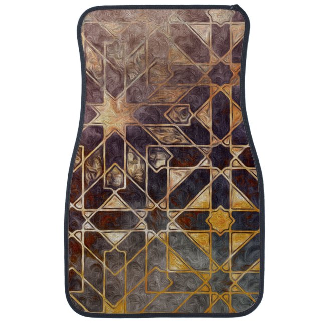 Mystic Tiles I Car Mat (Front)