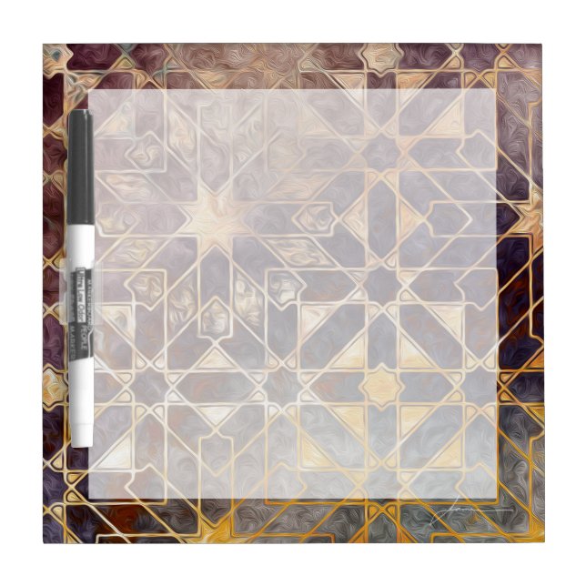 Mystic Tiles I Dry-Erase Board (Front)