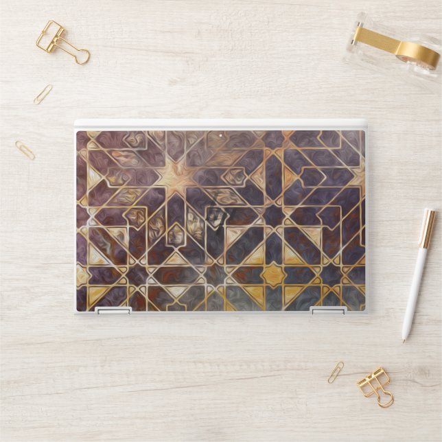 Mystic Tiles I HP Laptop Skin (Desk)