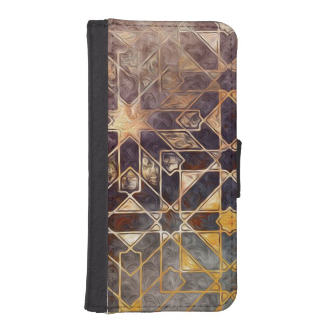 Mystic Tiles I iPhone Wallet Case (Front)