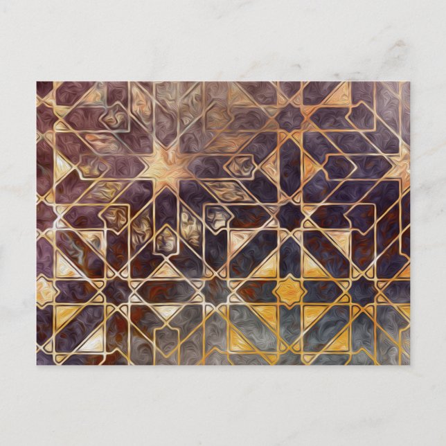Mystic Tiles I Postcard (Front)