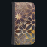 Mystic Tiles I Wallet Phone Case For Samsung Galaxy S4<br><div class="desc">Home Décor</div>