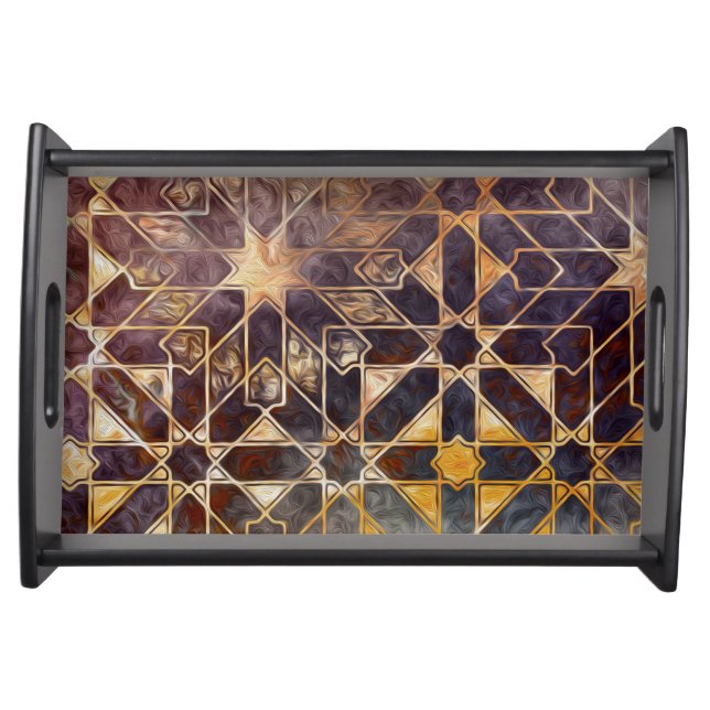 Mystic Tiles I Serving Tray (Front)