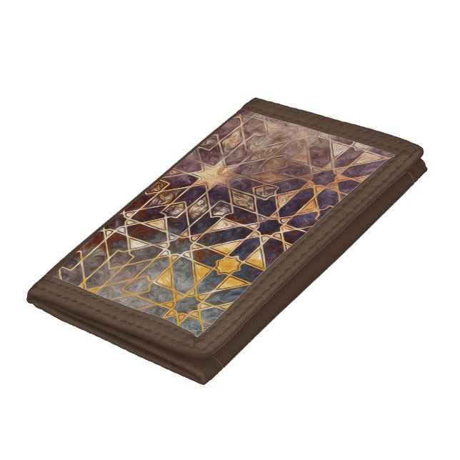 Mystic Tiles I Tri-fold Wallet (Bottom)