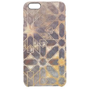 Mystic Tiles I Clear iPhone 6 Plus Case