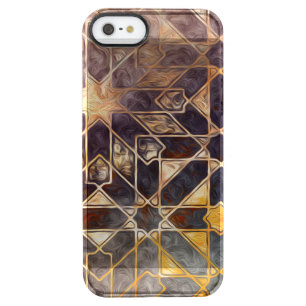Mystic Tiles I Clear iPhone SE/5/5s Case