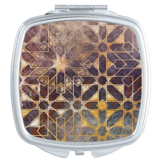 Mystic Tiles I Vanity Mirror (Front)